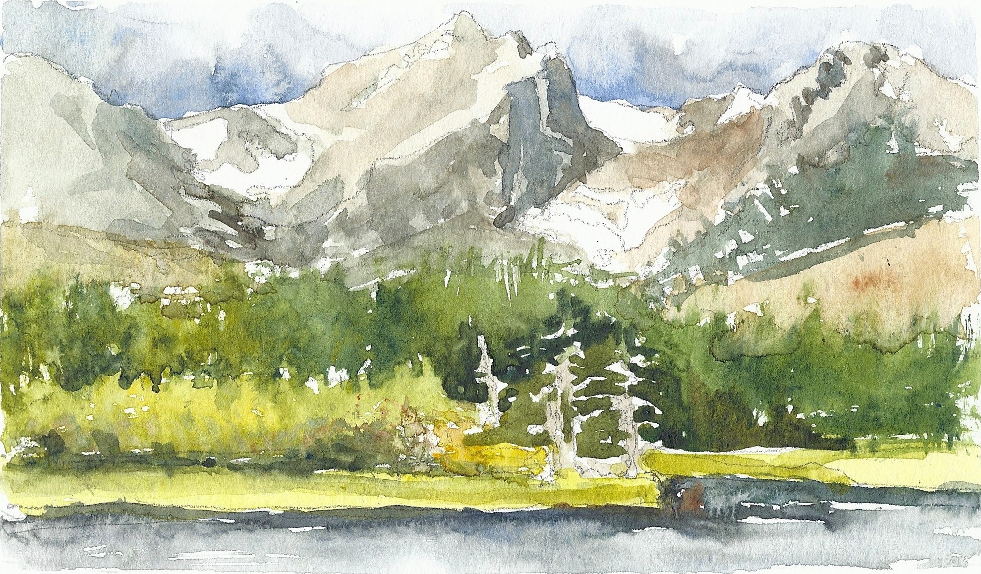 Karen Ramsay Watercolor Artist Blog Watercolor the Landscape in